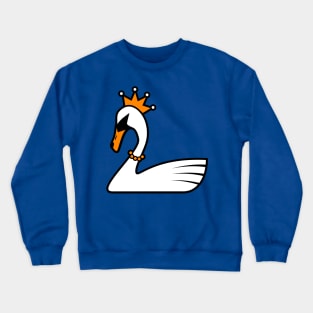 Royal Swan Crewneck Sweatshirt